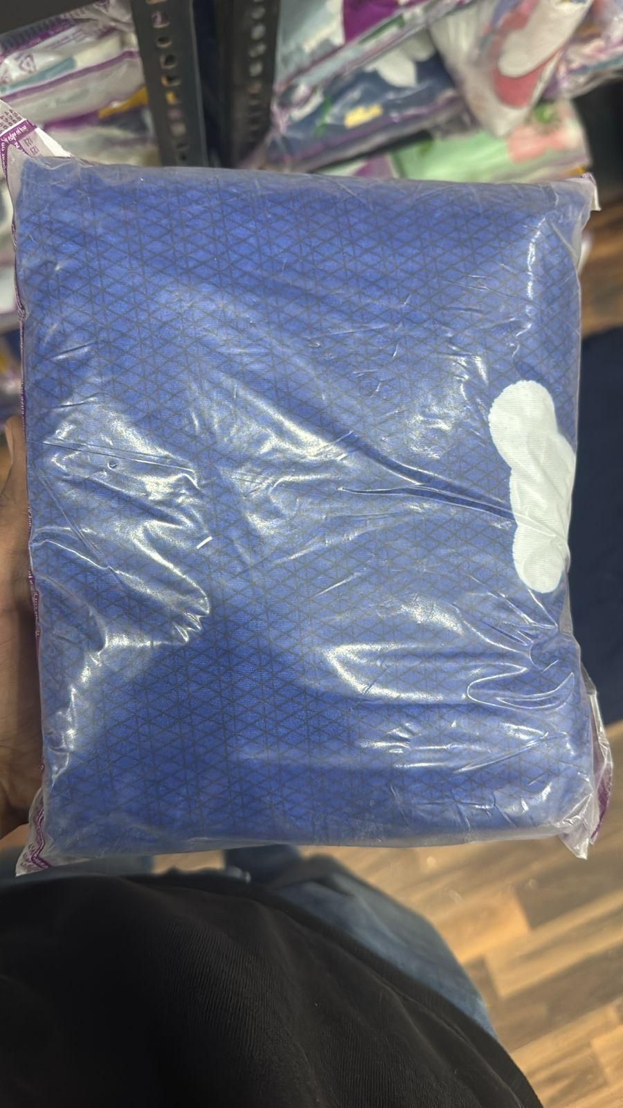 Round Elastic Fitted Double Bed Bedsheet