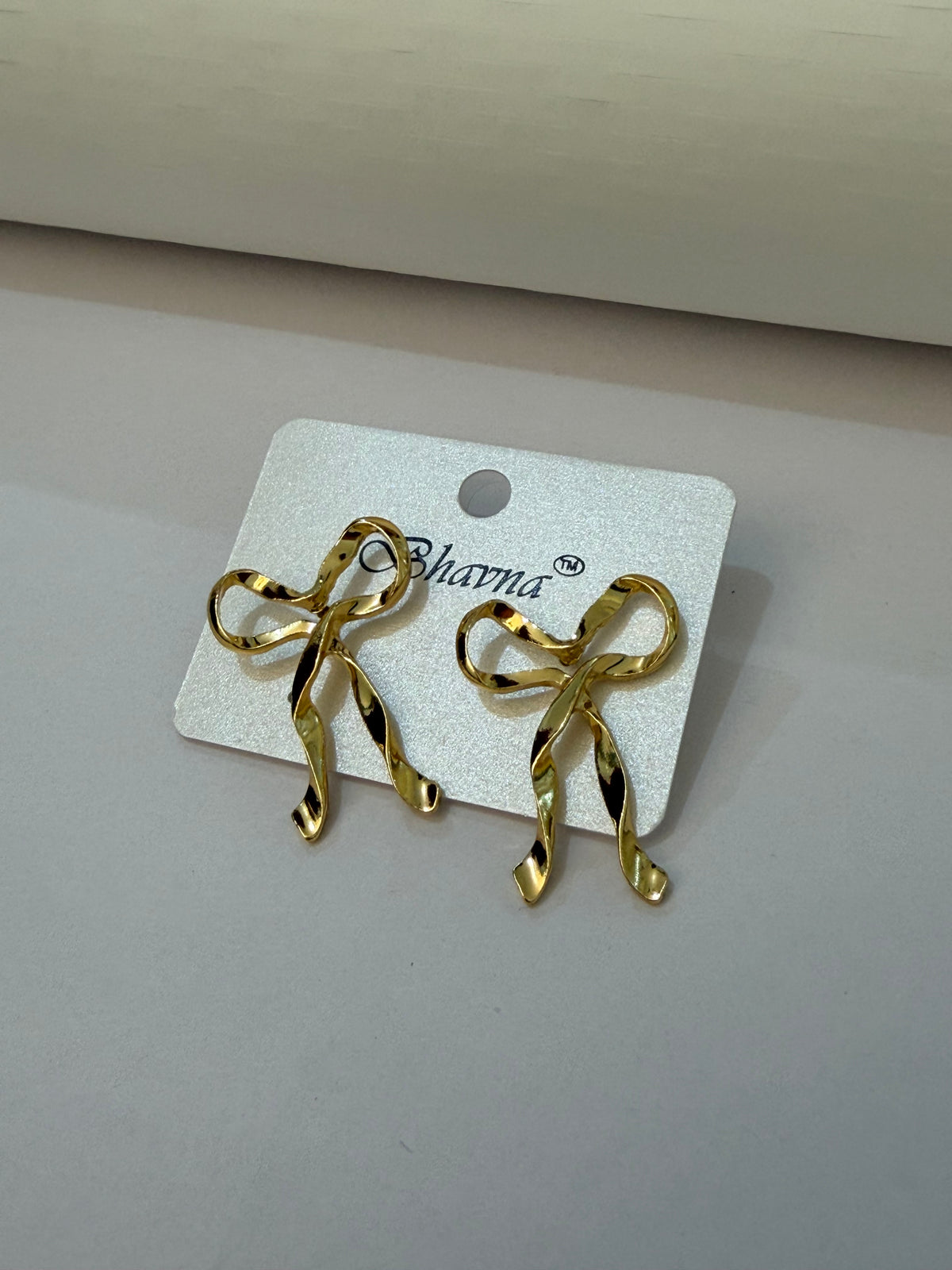 Long Bow Earrings
