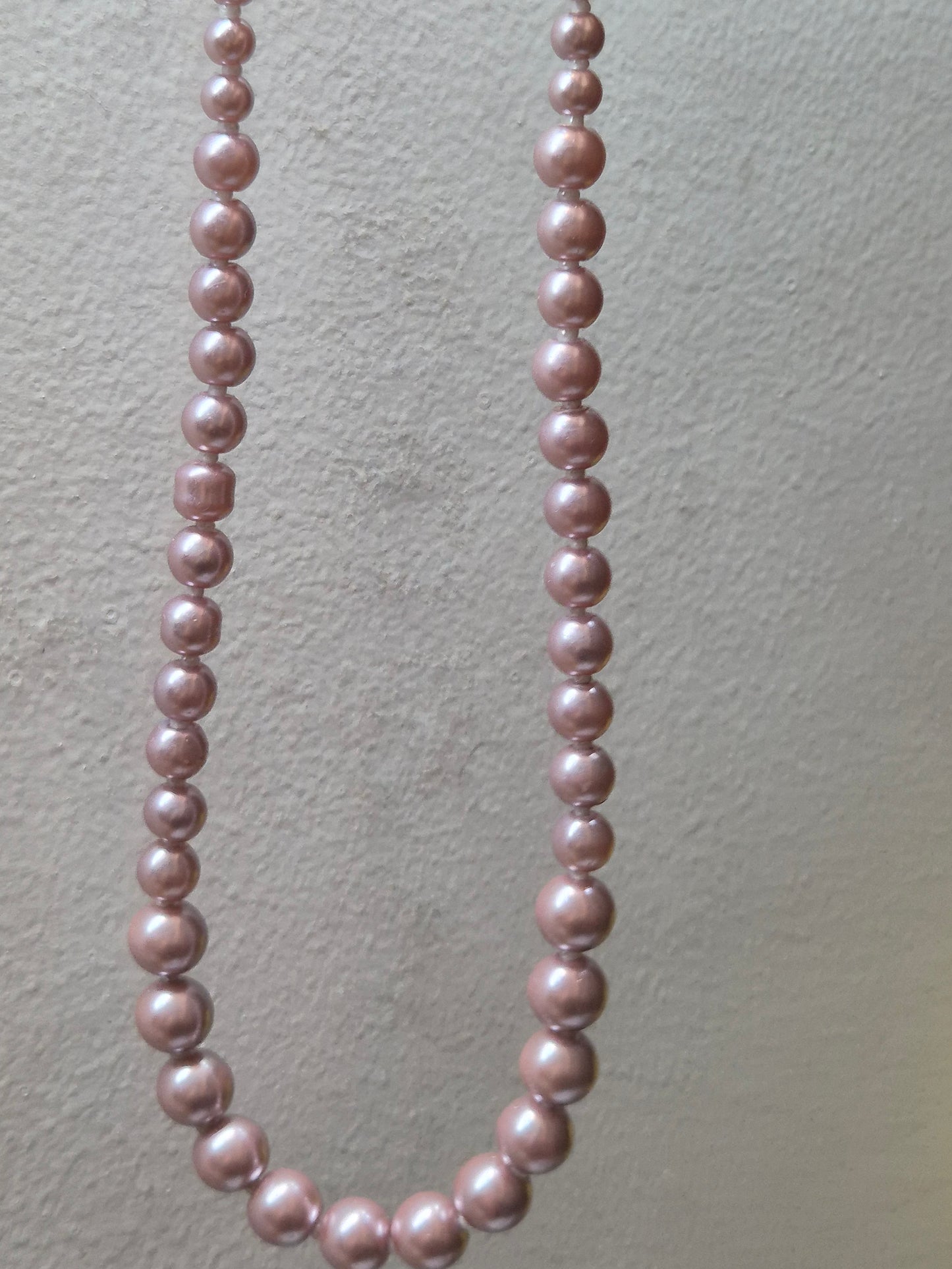 Light Lavender Beads Necklace Set