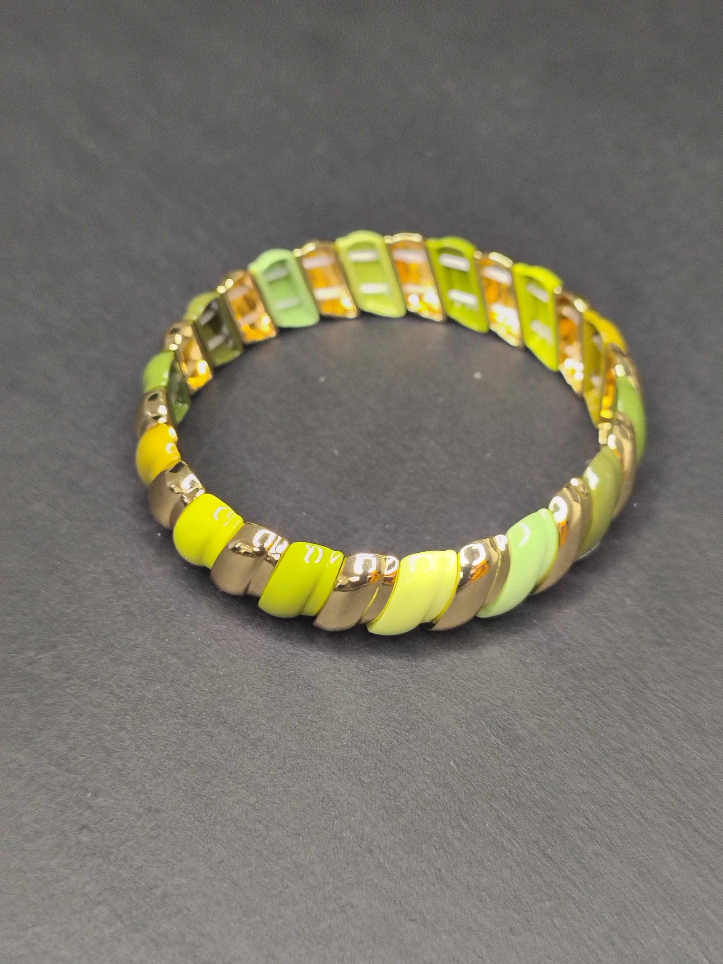 Green & Gold Bracelet
