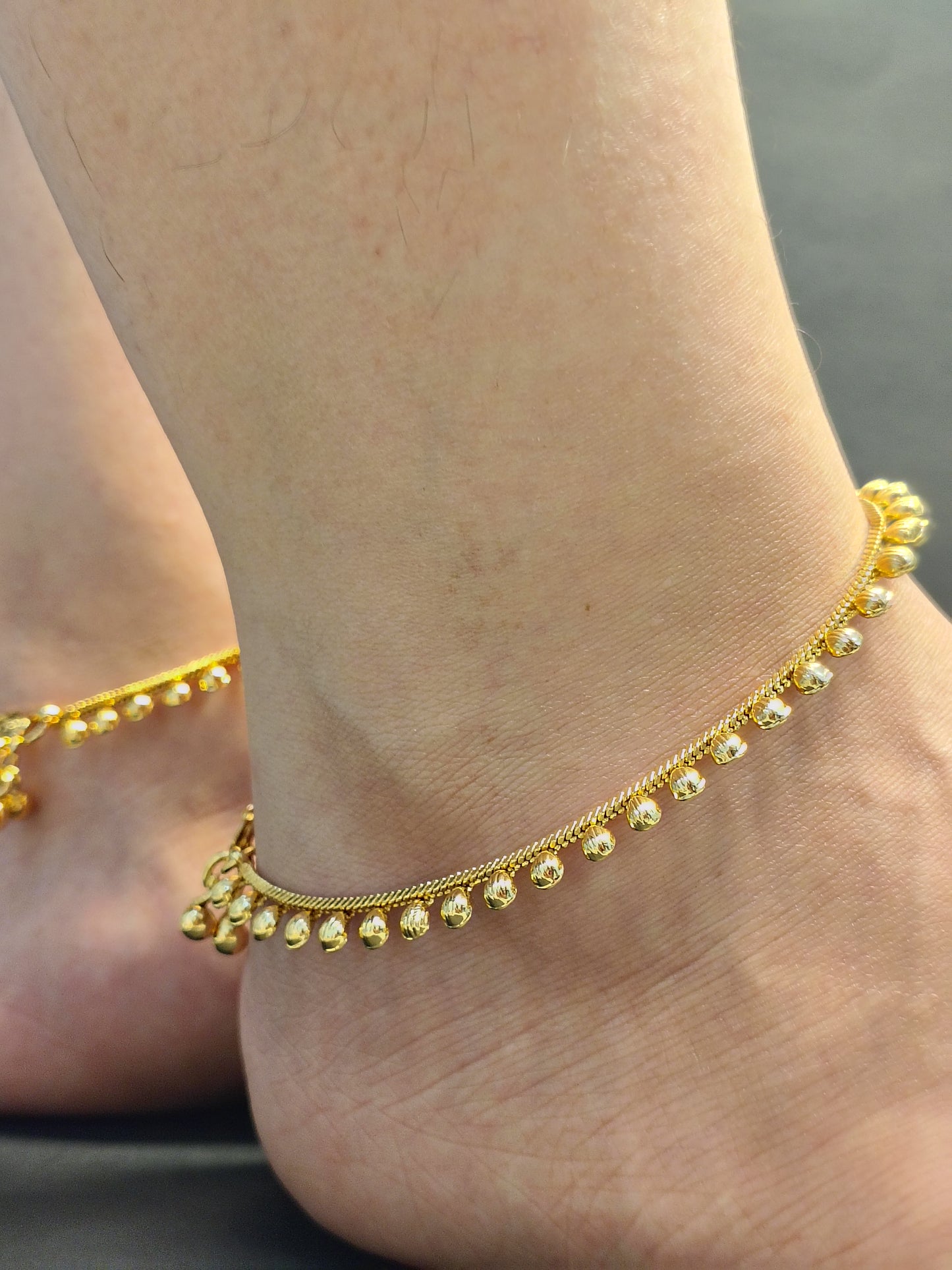 Gold Plated Anklets