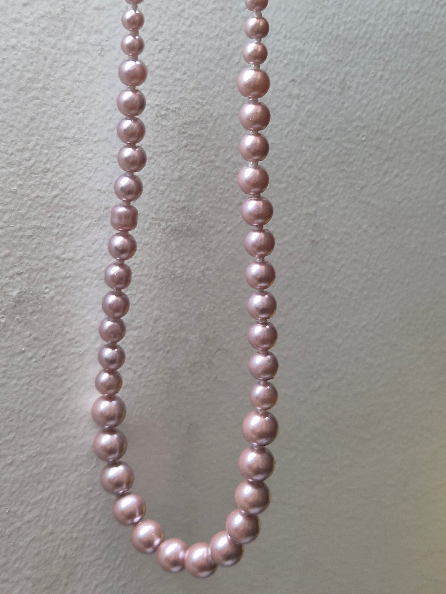 Light Lavender Beads Necklace Set