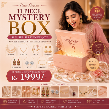 The Luxe 11 - Piece Mystery Jewellery Box DB00528