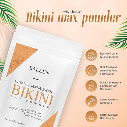 ⚡️Monsoon sale is live ⚡️Bikini Hair Removal Powder💛Buy 1 Get 1 Free 💛