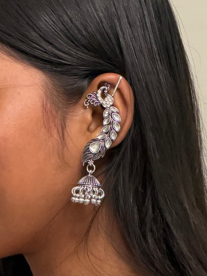 Oxidised Ear Cuffs