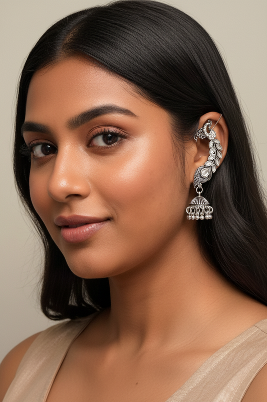 Oxidised Ear Cuffs