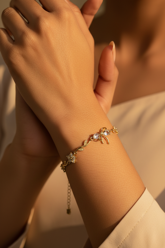 Tulip Bracelet - Anti Tarnish Premium Quality