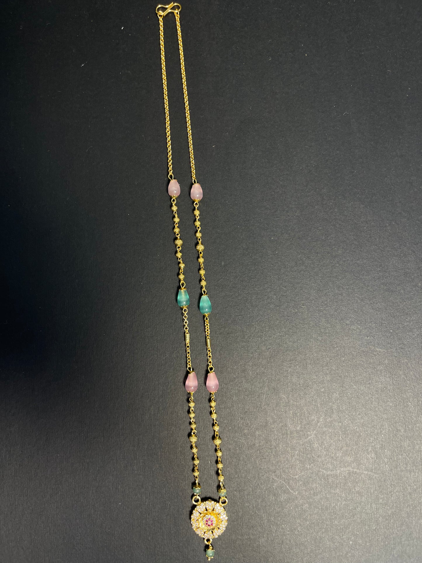 Golden Necklace Set DB00067
