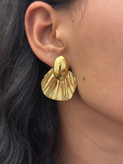 Aurora Fan Earrings