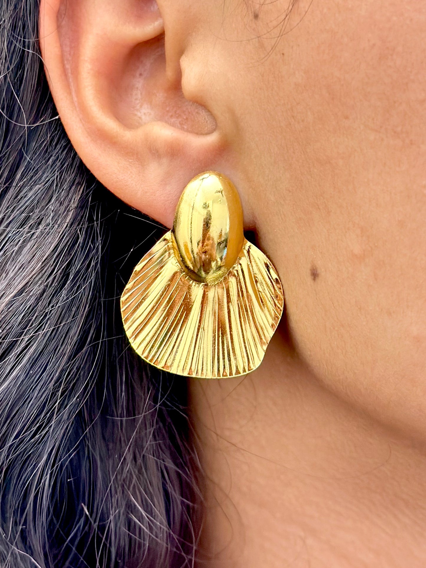 Aurora Fan Earrings