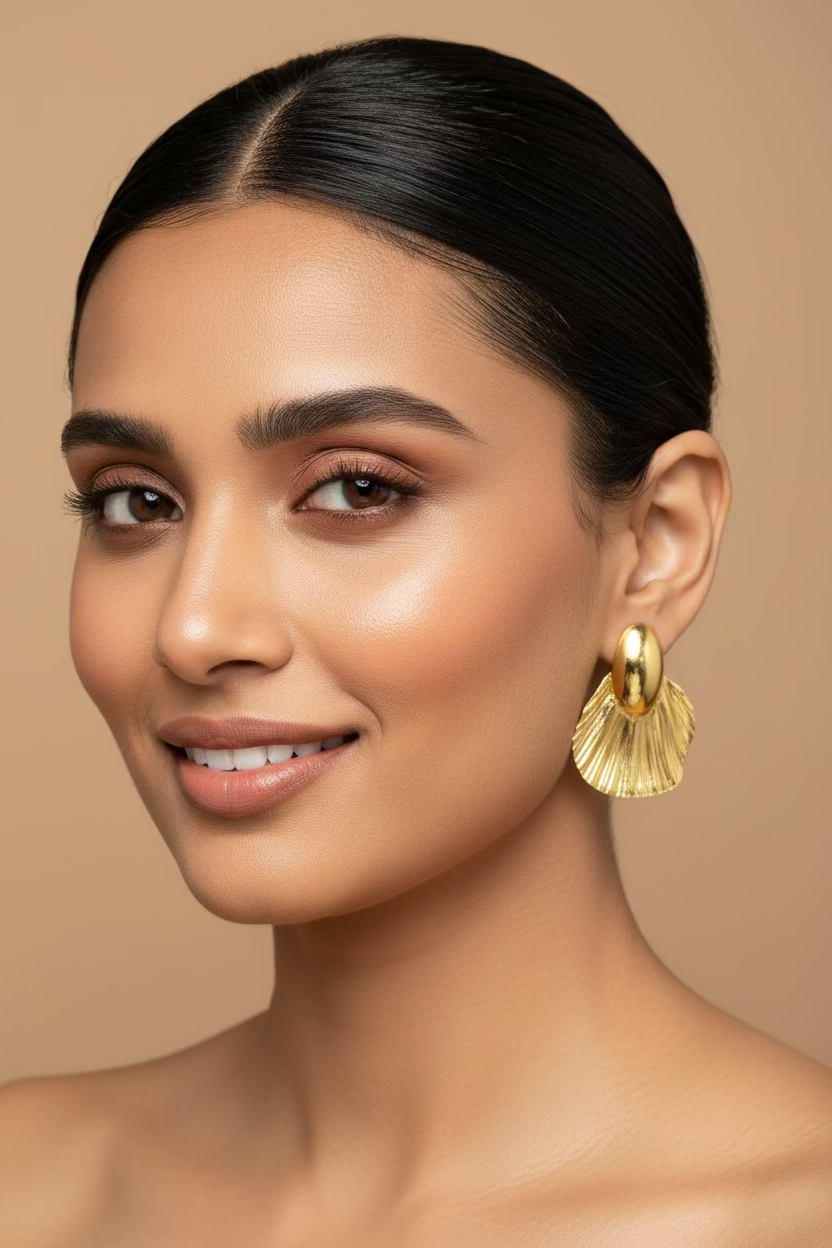 Aurora Fan Earrings