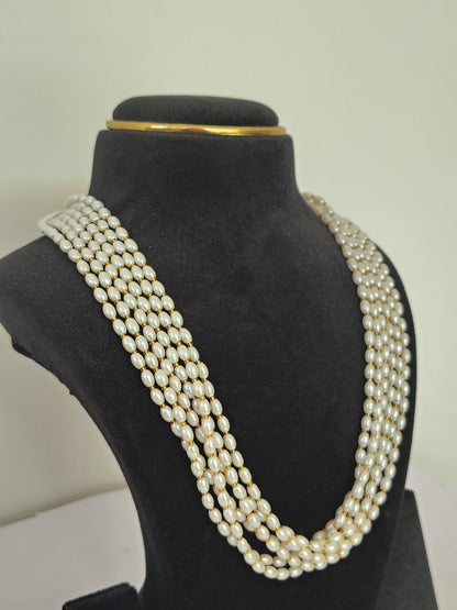 Multi-Strand Seed Pearl Mala