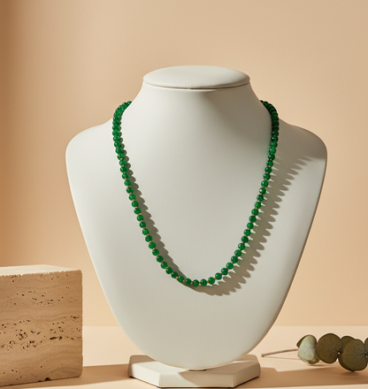 3 Piece Combo - Red, White, Green Small Pearl Mala DB00382