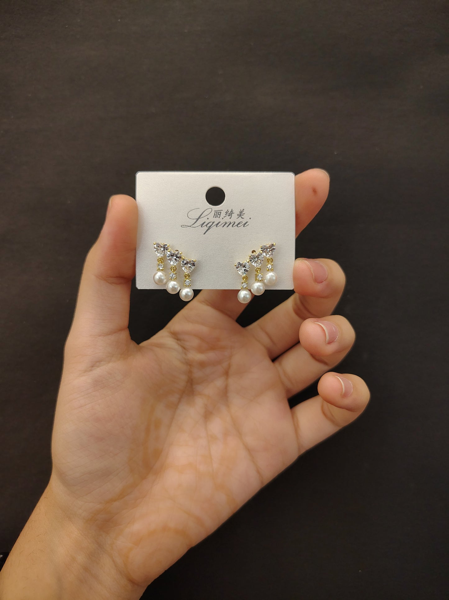 Sweetheart Trio Earrings