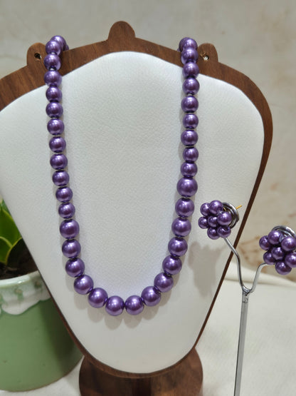 Bright Purple Japanese Pearl look