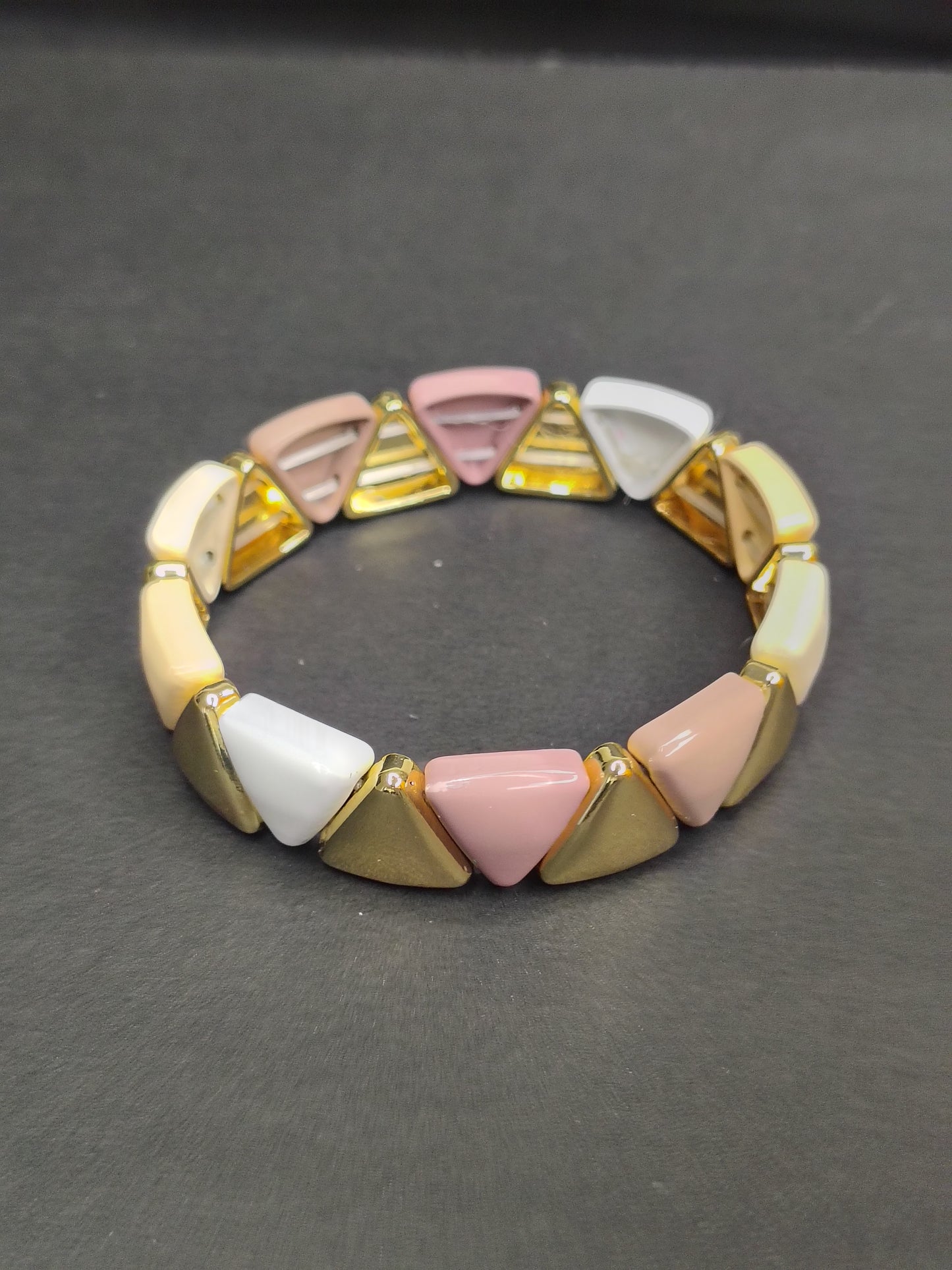 Pink & Gold Bracelet