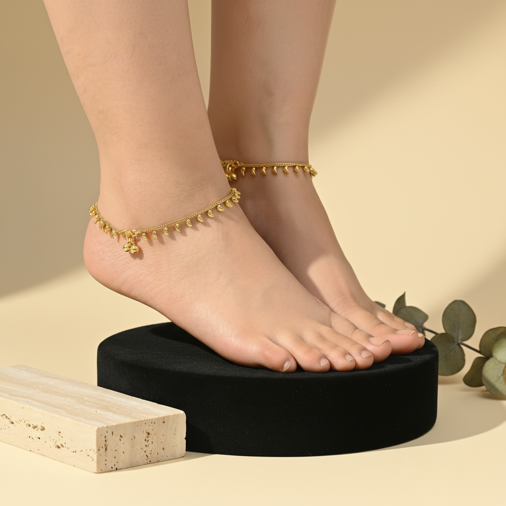 Gold  Plated Anklets