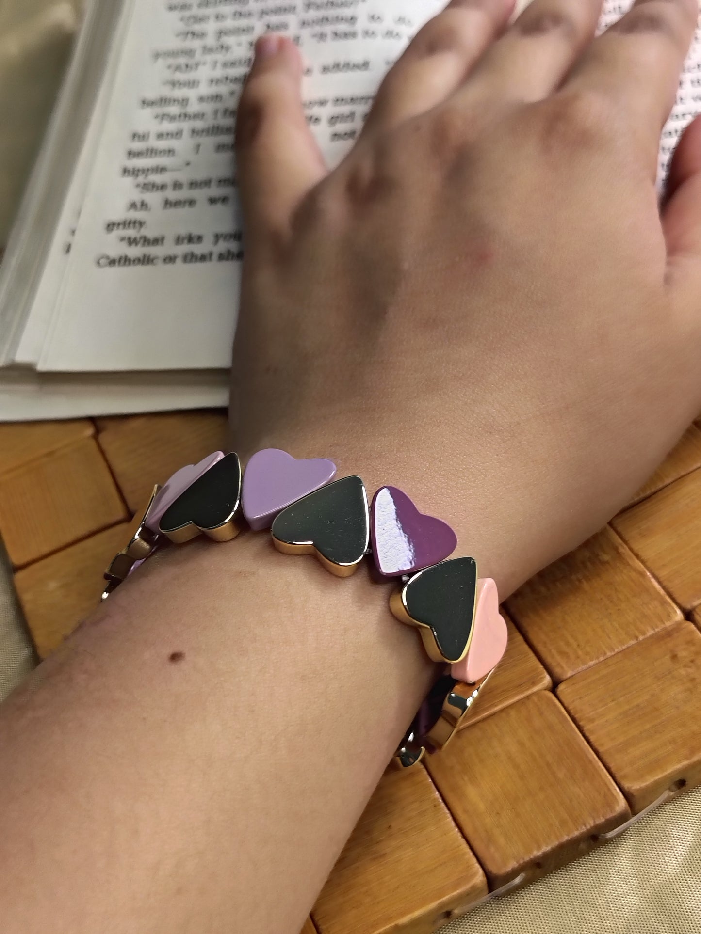 Baby & Golden Heart Bracelet