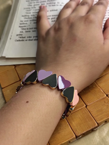 Baby & Golden Heart Bracelet