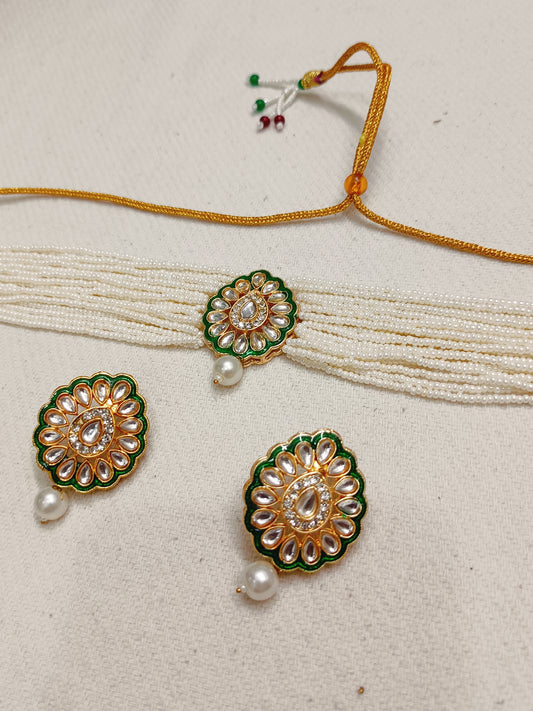 Timeless Elegance Exquisite Multi-Strand Pearl Choker