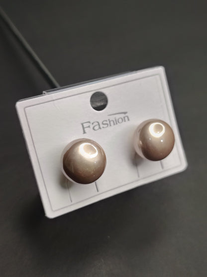Golden Pearl Earrings