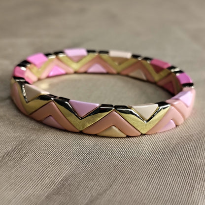 Pink and Creamy Bracelet