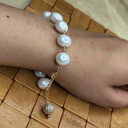 White Pearl Bracelet