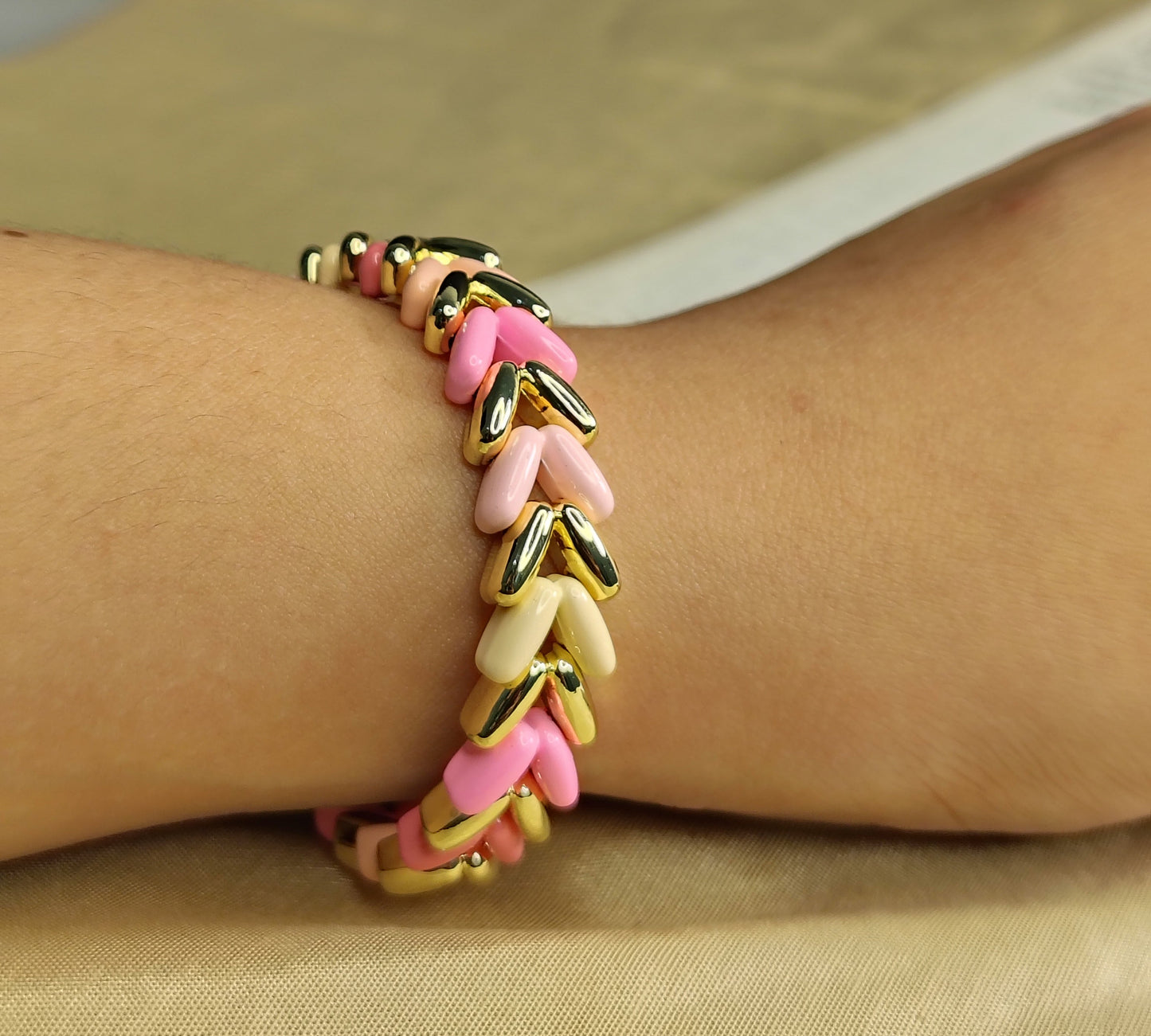 Pink Colour Bracelet
