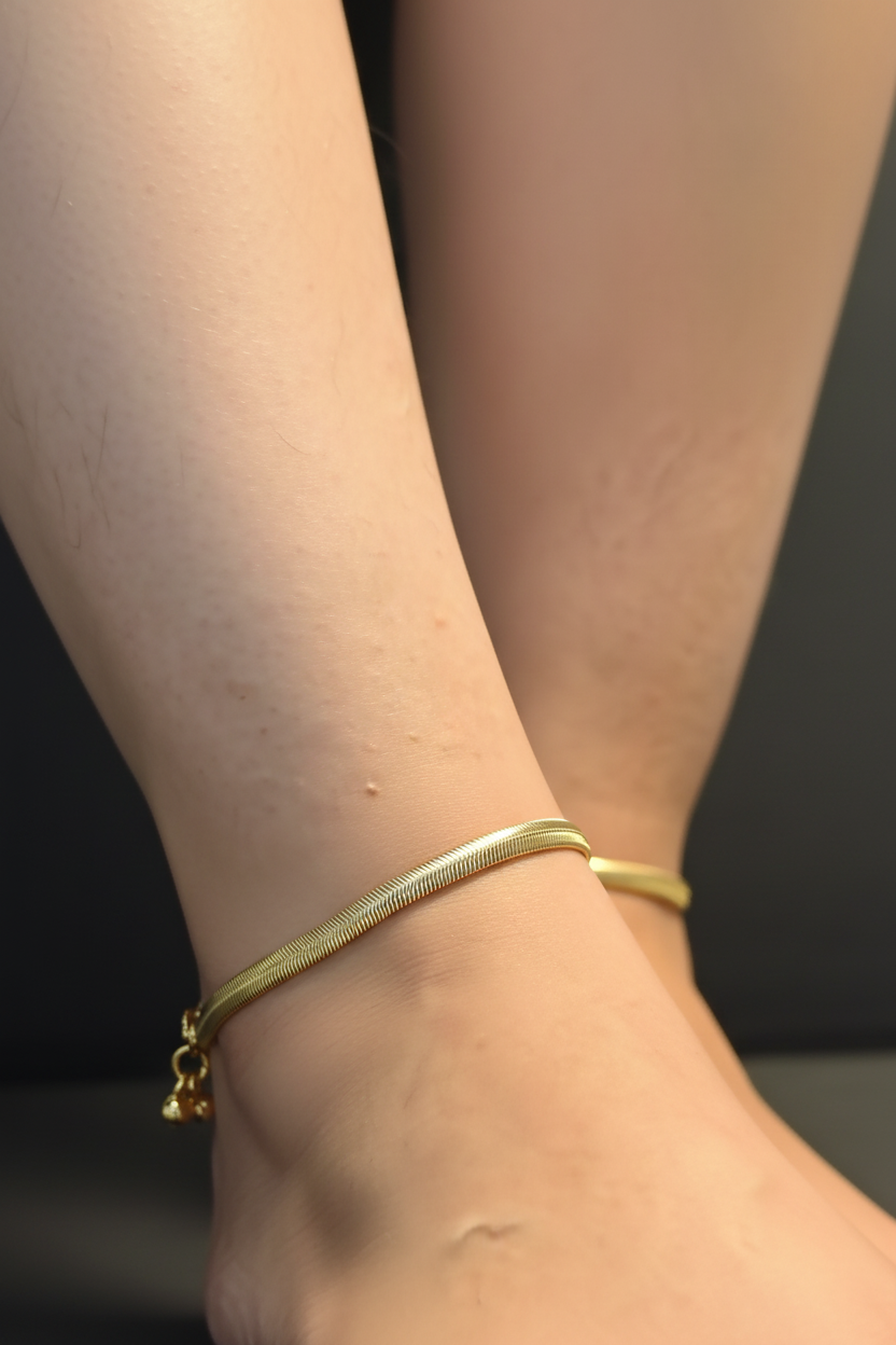 Gold Plated Anklets