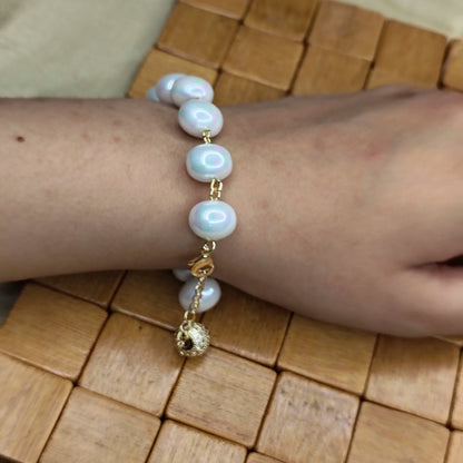 White Pearl Bracelet