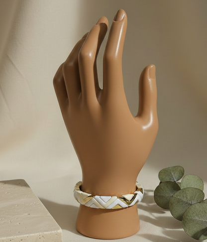 White & Golden Bracelet