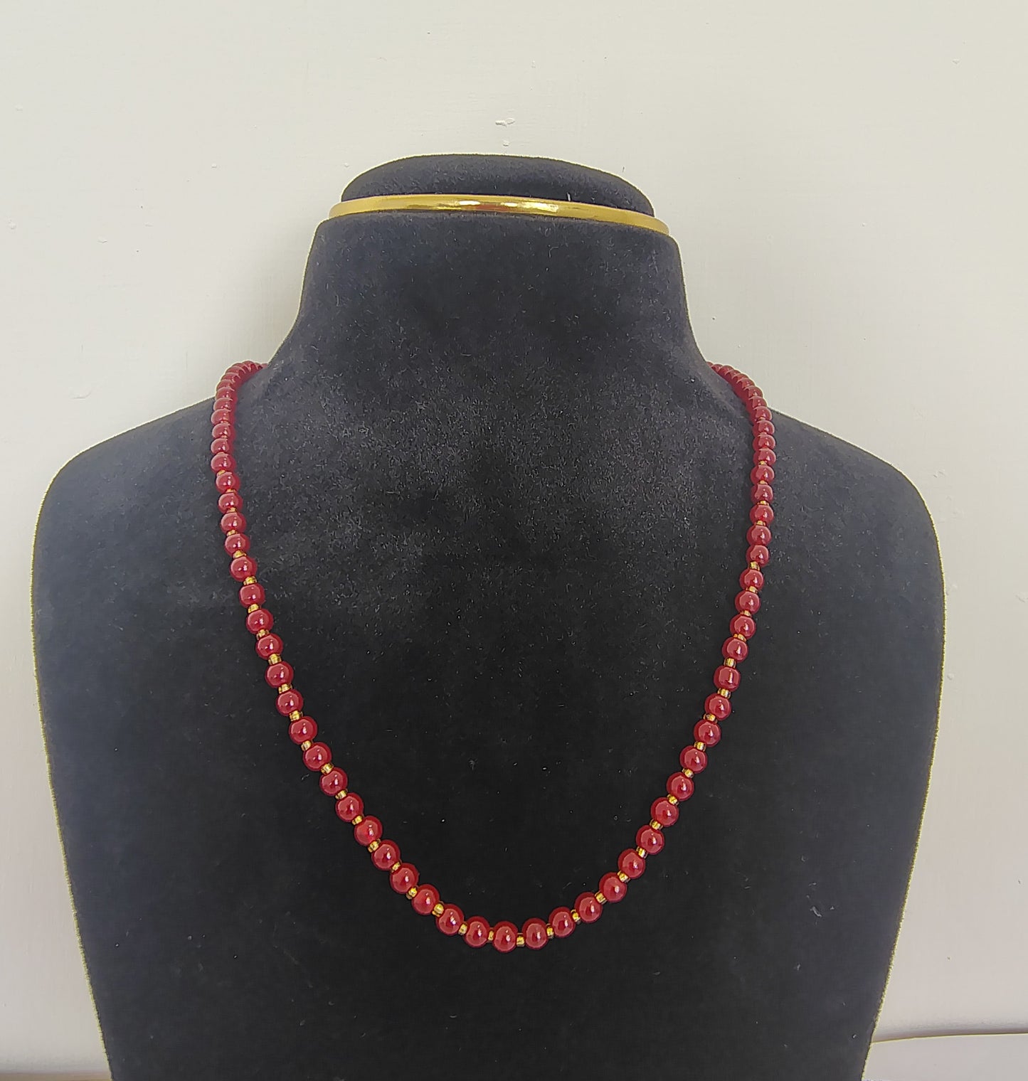 3 Piece Combo - Red, White, Green Small Pearl Mala DB00382