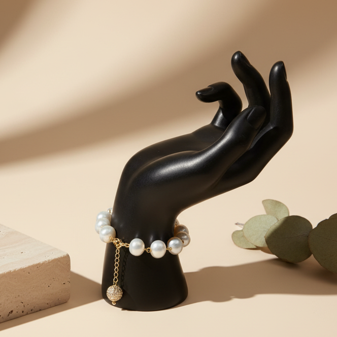 White Pearl Bracelet