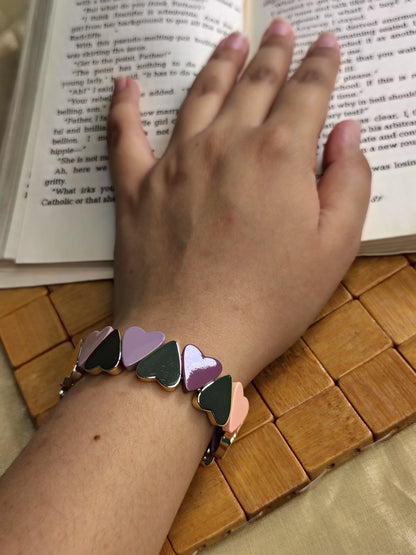 Baby & Golden Heart Bracelet