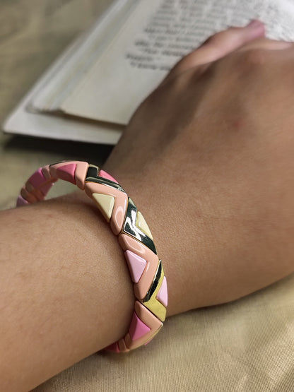 Pink and Creamy Bracelet