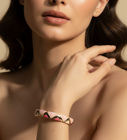 Pink and Creamy Bracelet