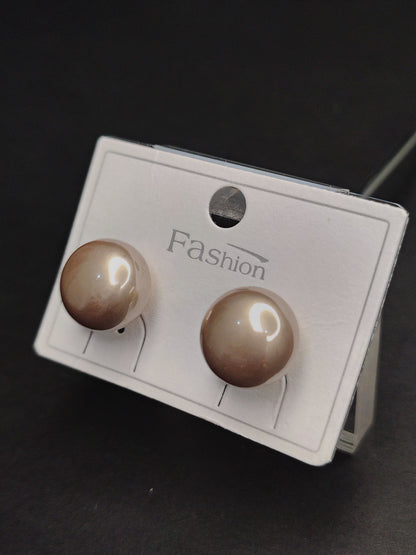 Golden Pearl Earrings