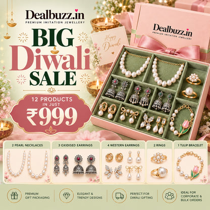 Diwali Jewellery Gifting Hamper – 12 Piece @ 999