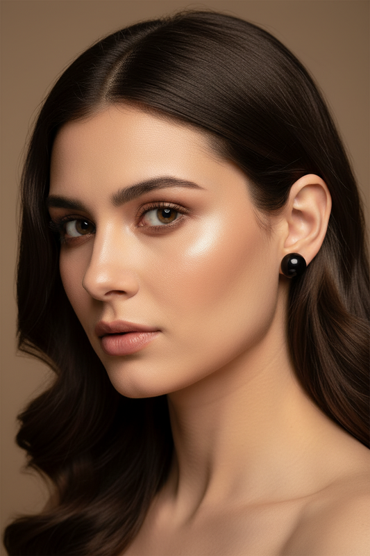 Black Pearl Earrings