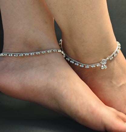 Silver Anklets