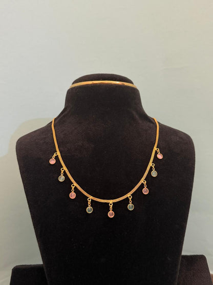 Tiny Circle Necklace