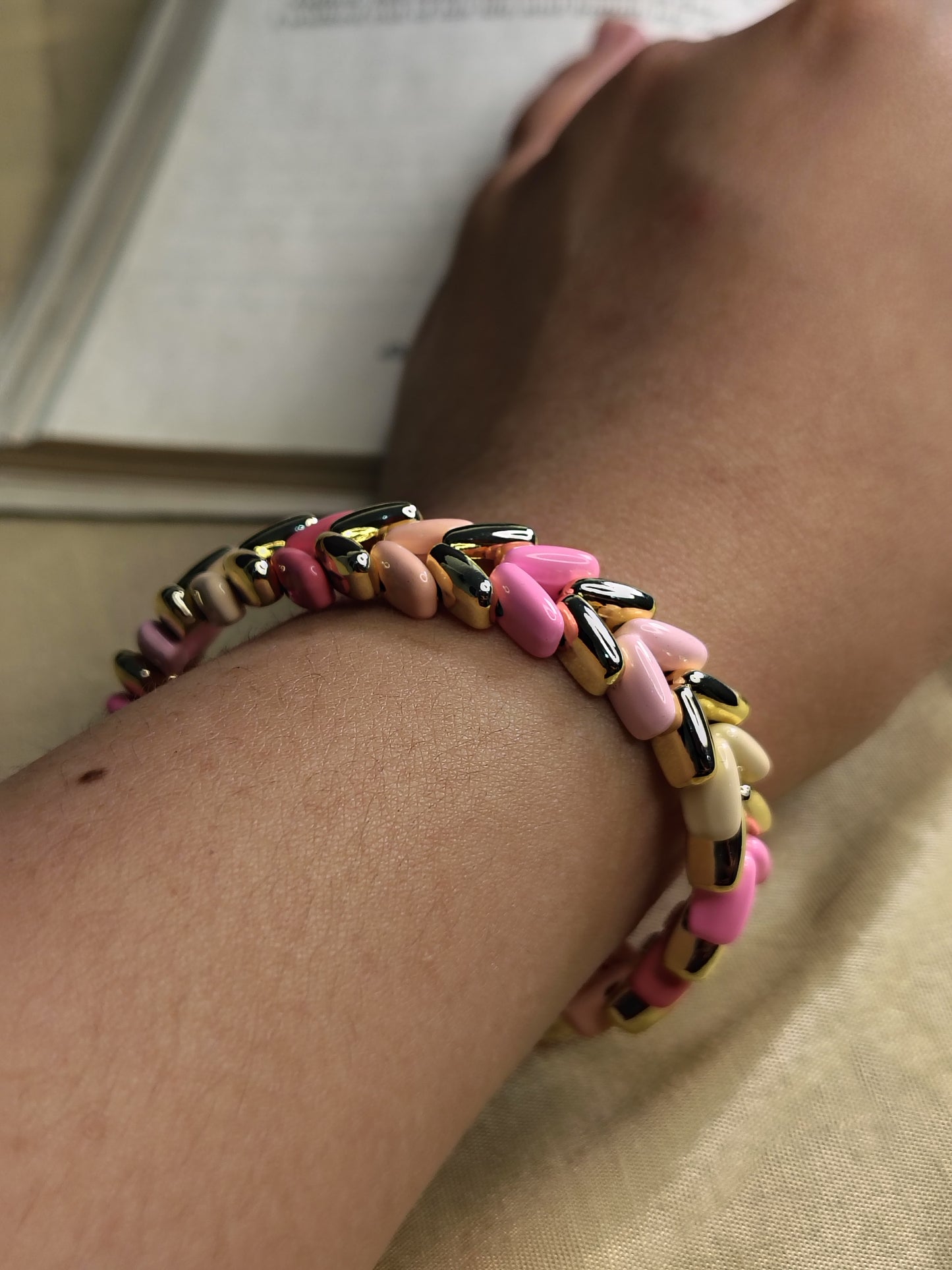 Pink Colour Bracelet