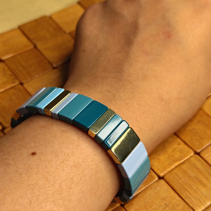 Bright Blue Bracelet