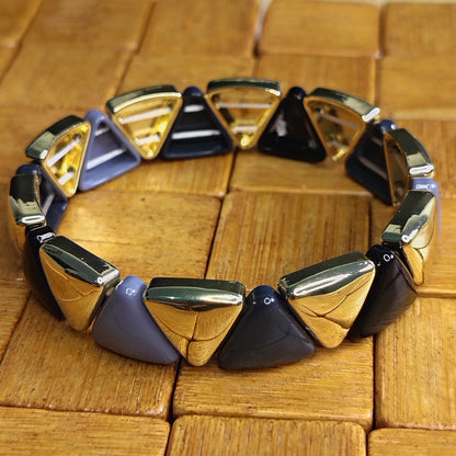 Gray & Golden Bracelet