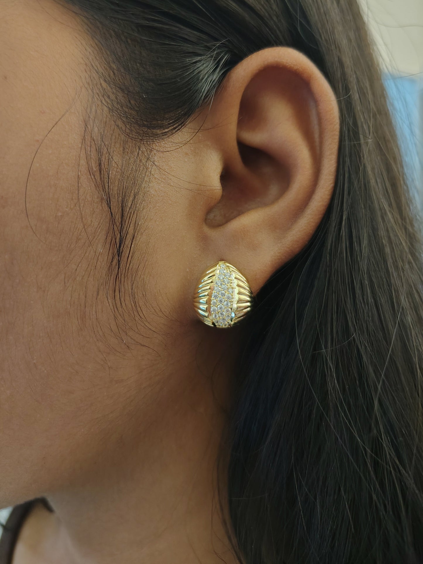 Gilded Cascade Studs