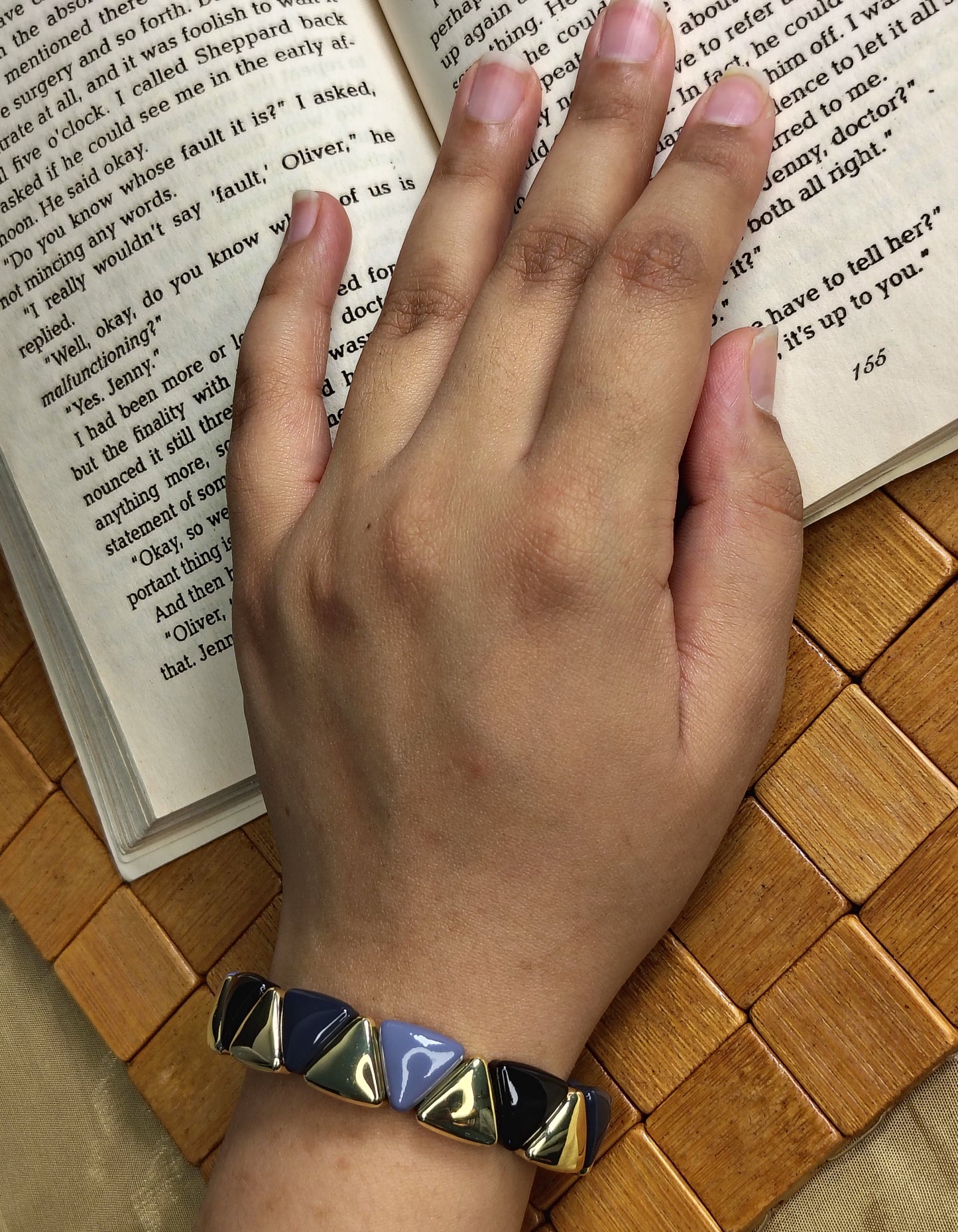 Gray & Golden Bracelet